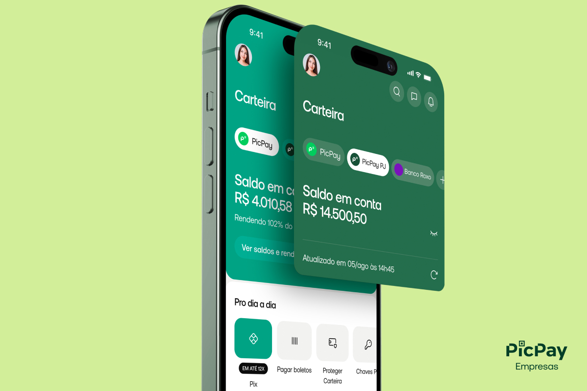 PicPay une conta PJ e PF em um único app