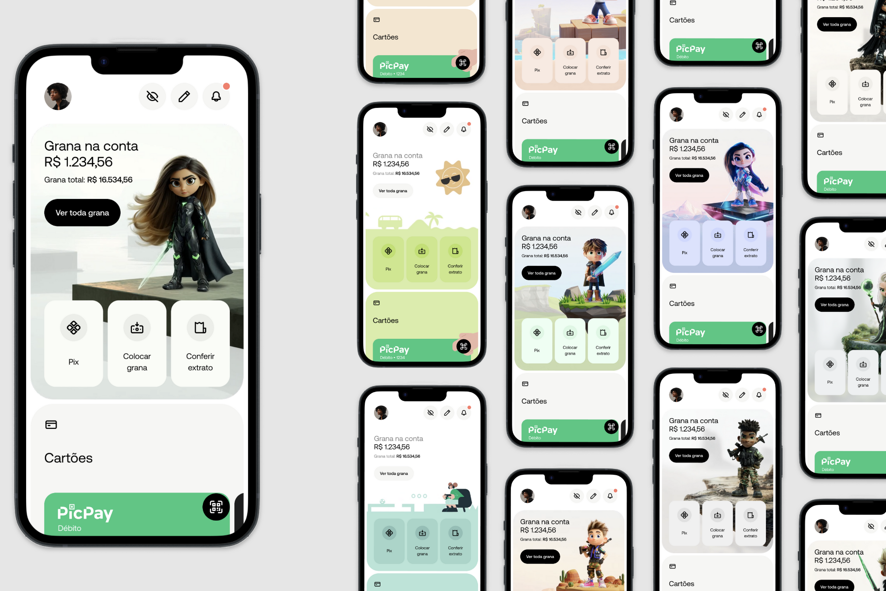 PicPay lança skins personalizadas para usuários menores de idade