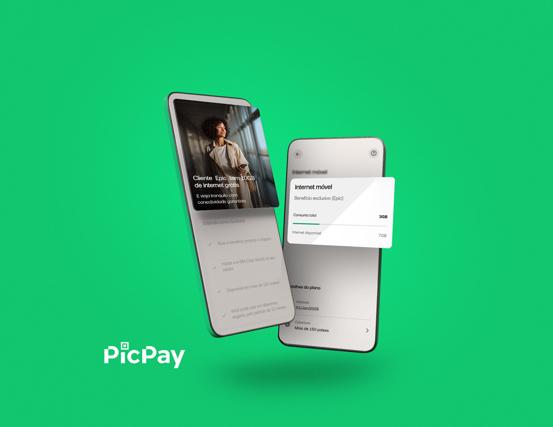 PicPay lança eSIM internacional para clientes Epic